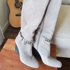 BCBG Suede Boots